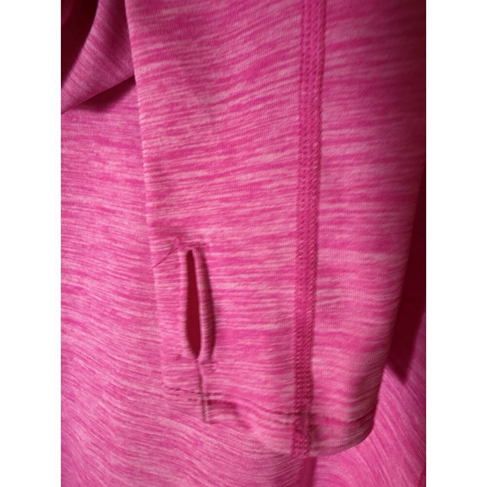 Under Armour Women’s Pink Mock Neck Long Sleeve Lightweight Athletic Top Small - Picture 6 of 6
